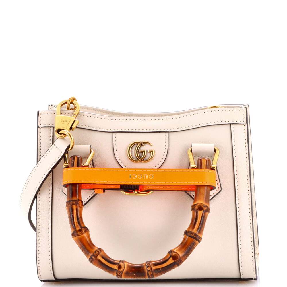 Gucci Diana Nm Bamboo Handle Tote #270322G24B